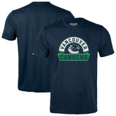 NHL Vancouver Canucks Levelwear Youth Little Richmond Banner Arch T-Shirt
