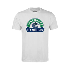 NHL Vancouver Canucks Levelwear Youth Little Richmond Banner Arch T-Shirt