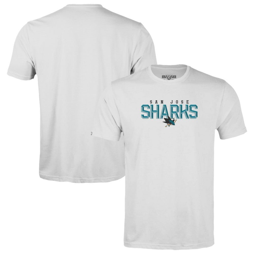 NHL San Jose Sharks Levelwear Youth Little Richmond Carve T-Shirt
