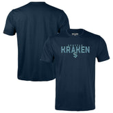 NHL Seattle Kraken Levelwear Youth Little Richmond Carve T-Shirt
