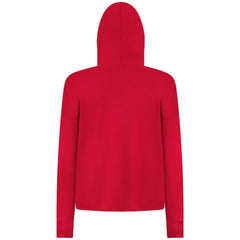 NHL Carolina Hurricanes Levelwear Women's Sweet Monument Tri-Blend Cropped Pullover Hoodie