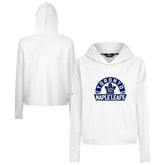 NHL Toronto Maple Leafs Levelwear Women's Sweet Banner Arch Tri-Blend Cropped Pullover Hoodie