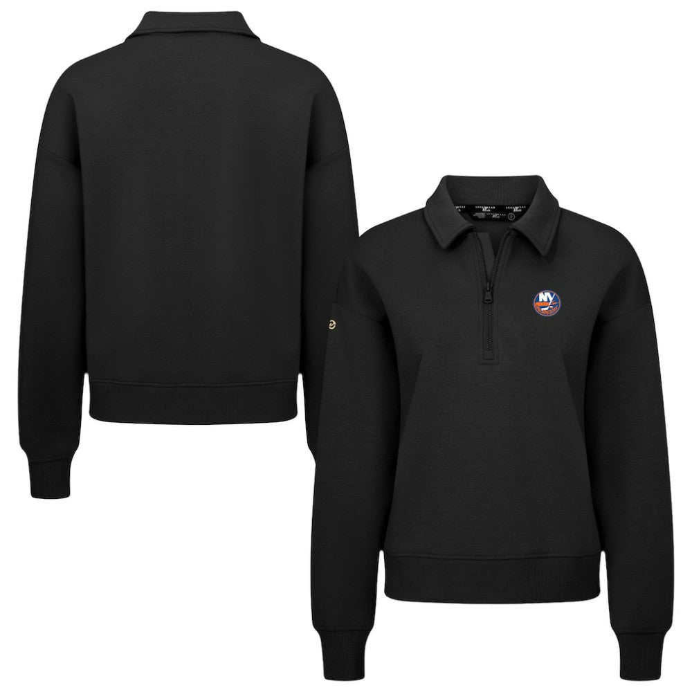 NHL New York Islanders Levelwear Women's Canmore Quarter-Zip Pullover