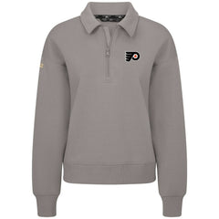 NHL Philadelphia Flyers Levelwear Women's Canmore Quarter-Zip Pullover