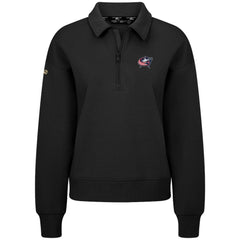 NHL Columbus Blue Jackets Levelwear Women's Canmore Quarter-Zip Pullover