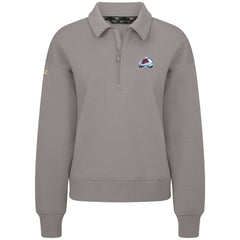 NHL Colorado Avalanche Levelwear Women's Canmore Quarter-Zip Pullover