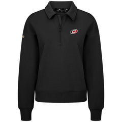NHL Carolina Hurricanes Levelwear Women's Canmore Quarter-Zip Pullover