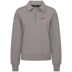 NHL Carolina Hurricanes Levelwear Women's Canmore Quarter-Zip Pullover