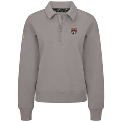 NHL Florida Panthers Levelwear Women's Canmore Quarter-Zip Pullover