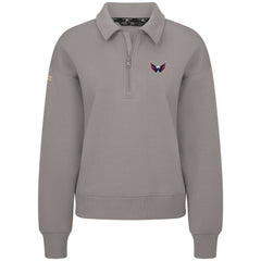 NHL Washington Capitals Levelwear Women's Canmore Quarter-Zip Pullover