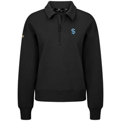NHL Seattle Kraken Levelwear Women's Canmore Quarter-Zip Pullover
