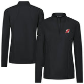 NHL New Jersey Devils Levelwear Women's Upright Quarter-Zip Pullover