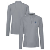 NHL Vancouver Canucks Levelwear Women's Upright Quarter-Zip Pullover