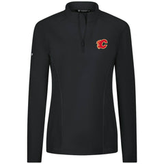 NHL Calgary Flames Levelwear Women's Upright Quarter-Zip Pullover