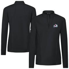 NHL Colorado Avalanche Levelwear Women's Upright Quarter-Zip Pullover