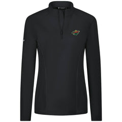 NHL Minnesota Wild Levelwear Women's Upright Quarter-Zip Pullover