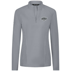 NHL Los Angeles Kings Levelwear Women's Upright Quarter-Zip Pullover