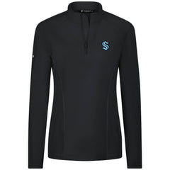 NHL Seattle Kraken Levelwear Women's Upright Quarter-Zip Pullover