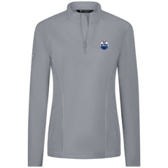 NHL Edmonton Oilers Levelwear Women's Upright Quarter-Zip Pullover