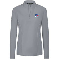 NHL New York Rangers Levelwear Women's Upright Quarter-Zip Pullover