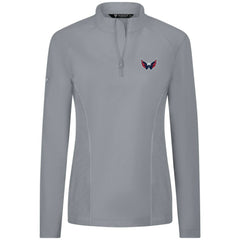 NHL Washington Capitals Levelwear Women's Upright Quarter-Zip Pullover