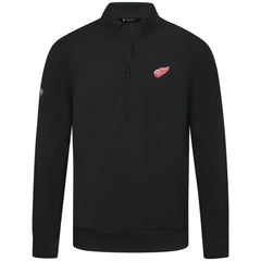 NHL Detroit Red Wings Levelwear Upright Tri-Blend Quarter-Zip Pullover