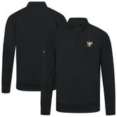 NHL Pittsburgh Penguins Levelwear Upright Tri-Blend Quarter-Zip Pullover