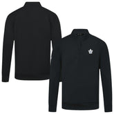 NHL Toronto Maple Leafs Levelwear Upright Tri-Blend Quarter-Zip Pullover