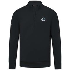 NHL Vancouver Canucks Levelwear Upright Tri-Blend Quarter-Zip Pullover