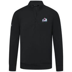 NHL Colorado Avalanche Levelwear Upright Tri-Blend Quarter-Zip Pullover