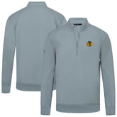 NHL Chicago Blackhawks Levelwear Upright Tri-Blend Quarter-Zip Pullover