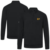 NHL Chicago Blackhawks Levelwear Upright Tri-Blend Quarter-Zip Pullover