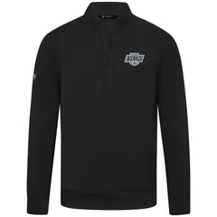 NHL Los Angeles Kings Levelwear Upright Tri-Blend Quarter-Zip Pullover