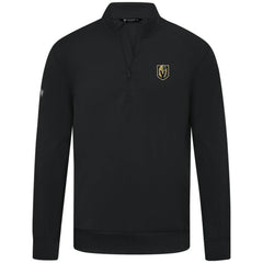 NHL Vegas Golden Knights Levelwear Upright Tri-Blend Quarter-Zip Pullover