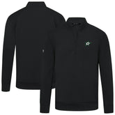NHL Dallas Stars Levelwear Upright Tri-Blend Quarter-Zip Pullover