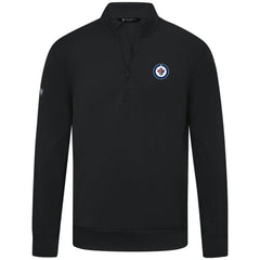 NHL Winnipeg Jets Levelwear Upright Tri-Blend Quarter-Zip Pullover
