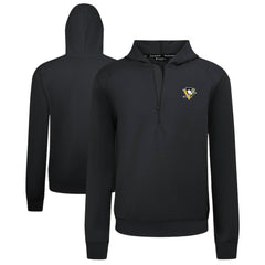 NHL Pittsburgh Penguins Levelwear Technic Quarter-Zip Pullover Hoodie