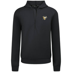 NHL Pittsburgh Penguins Levelwear Technic Quarter-Zip Pullover Hoodie
