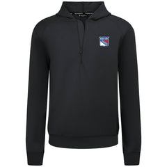 NHL New York Rangers Levelwear Technic Quarter-Zip Pullover Hoodie