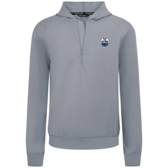 NHL Edmonton Oilers Levelwear Technic Quarter-Zip Pullover Hoodie