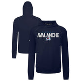 NHL Colorado Avalanche Levelwear Mandate Carve Tri-Blend Pullover Hoodie