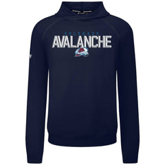 NHL Colorado Avalanche Levelwear Mandate Carve Tri-Blend Pullover Hoodie
