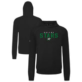 NHL Dallas Stars Levelwear Mandate Carve Tri-Blend Pullover Hoodie