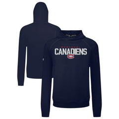 NHL Montreal Canadiens Levelwear Mandate Carve Tri-Blend Pullover Hoodie