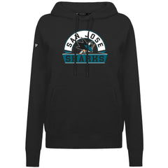 NHL San Jose Sharks Levelwear Women's Adorn Banner Arch Pullover Hoodie