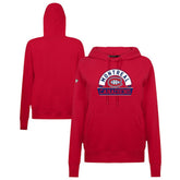 NHL Montreal Canadiens Levelwear Women's Adorn Banner Arch Pullover Hoodie