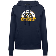 NHL Nashville Predators Levelwear Women's Adorn Banner Arch Pullover Hoodie