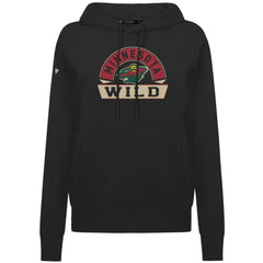 NHL Minnesota Wild Levelwear Women's Adorn Banner Arch Pullover Hoodie