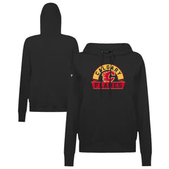 NHL Calgary Flames Levelwear Women's Adorn Banner Arch Pullover Hoodie