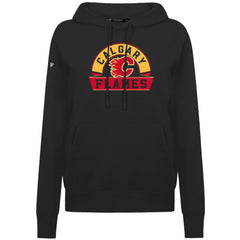 NHL Calgary Flames Levelwear Women's Adorn Banner Arch Pullover Hoodie